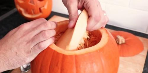 Маска тыквы хэллоуин. Как вырезать тыкву на Хэллоуин: пошаговая инструкция