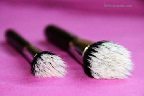 Кисть для пудры MAC. Кисти MAC Duo Fibre 187 и 188