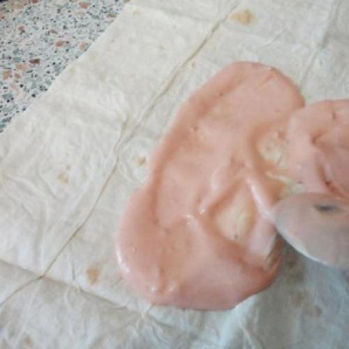 Быстрая закуска из лаваша к пиву. Закуска к пиву из лаваша