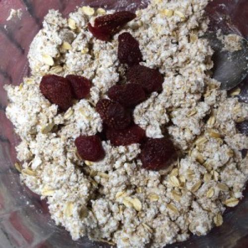 Овсяный крамбл диетический. Диетический яблочный крамбл