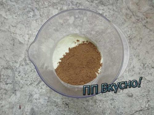 Банановый пирог ПП. Шоколадно-банановый бисквит без муки и сахара