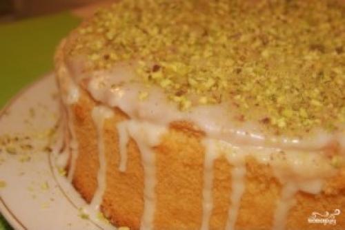 Бисквит для торта Лимонный. Лимонный бисквитный торт