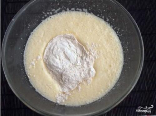 Бисквит для торта Лимонный. Лимонный бисквитный торт