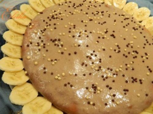 Банановый пирог с кремом