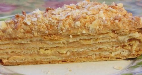 Торт наполеон крем. Заварной крем для «Наполеона» — свежие вариации