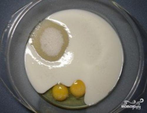 Оладьи на кефире с яблоками Пышные. Пышные яблочные оладьи