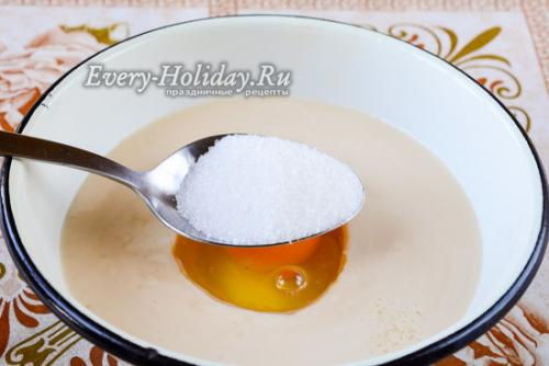 Пышные оладьи на ряженке