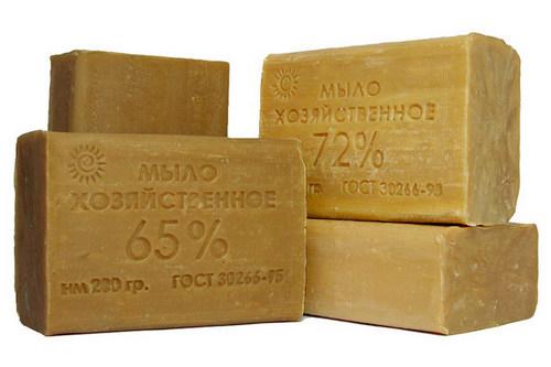 Полезно ли умываться хозяйственным мылом. Химический состав