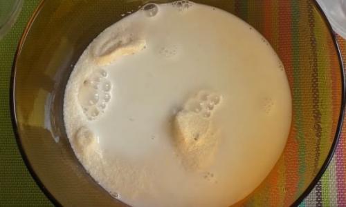 Манник очень вкусный воздушный. Классический манник на молоке