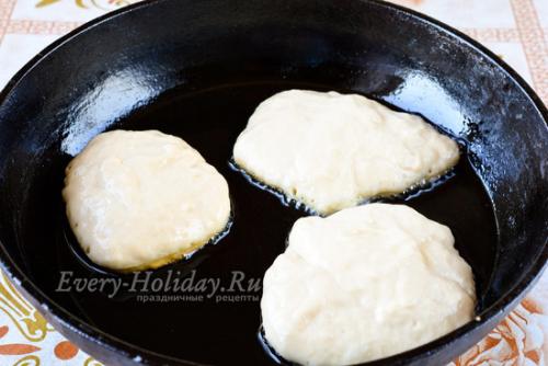 Пышные оладьи на ряженке