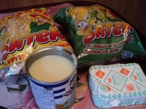 Десерт из вареной сгущенки и кукурузных палочек. Вкуснющие муравейники из кукурузных палочек без выпечки