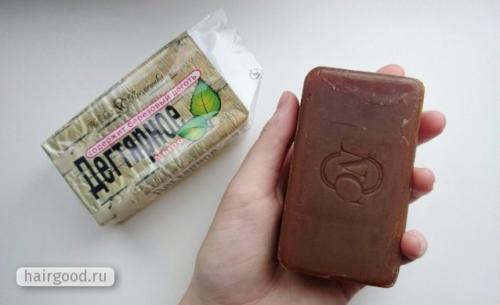 Дегтярное мыло чем полезно для волос. Польза мыла с березовым дегтем для волос 12
