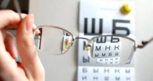 Таблица диоптрий очков. Классификации миопии