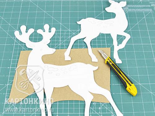 Олень поделка своими руками. Новогодний олень своими руками: несколько простых вариантов изготовления 05