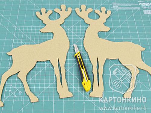 Олень поделка своими руками. Новогодний олень своими руками: несколько простых вариантов изготовления 02