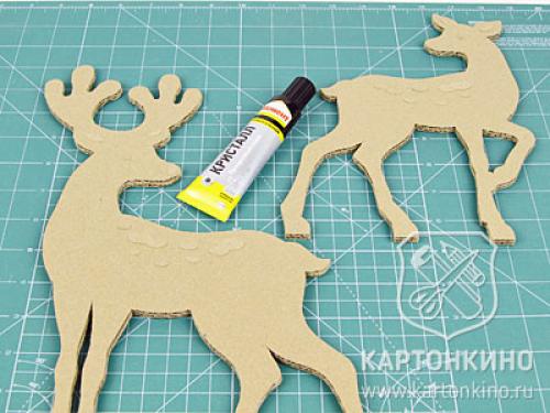 Олень поделка своими руками. Новогодний олень своими руками: несколько простых вариантов изготовления 06