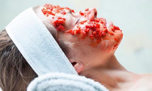 Очищающие маски для лица при куперозе. Косметические рецепты масок от купероза