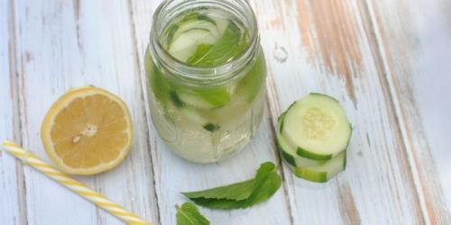 Вода для похудения с огурцом. Вода для похудения с огурцами