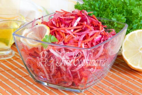 Салат Щетка с яблоком. Рецепт 1: салат Щетка (пошаговые фото)