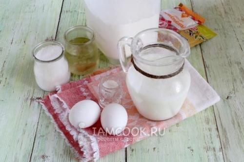 Рецепт кекса на кефире. Пышный кекс на кефире