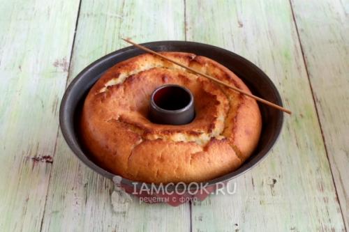 Рецепт кекса на кефире. Пышный кекс на кефире