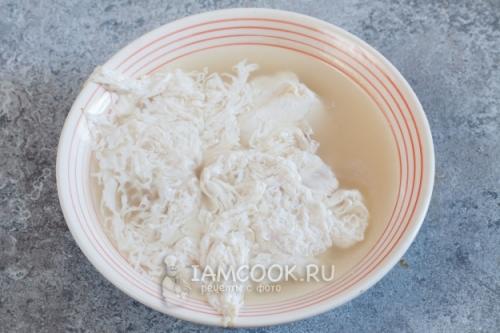 Шашлык из куриной печени в жировой сетке. Шашлык из печени в жировой сетке