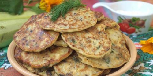 Оладьи из кабачков с сыром в духовке. Как приготовить оладьи из кабачков в духовке