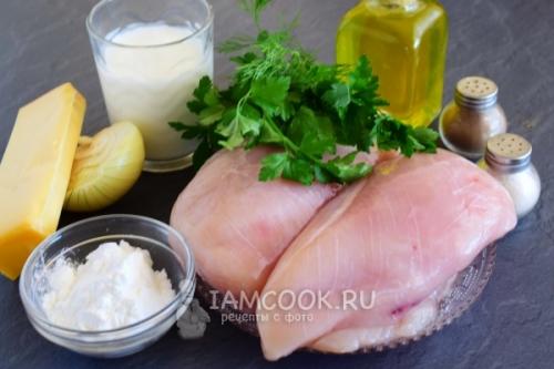 Котлеты из куриной грудке с сыром. Рубленные котлеты из куриной грудки с сыром