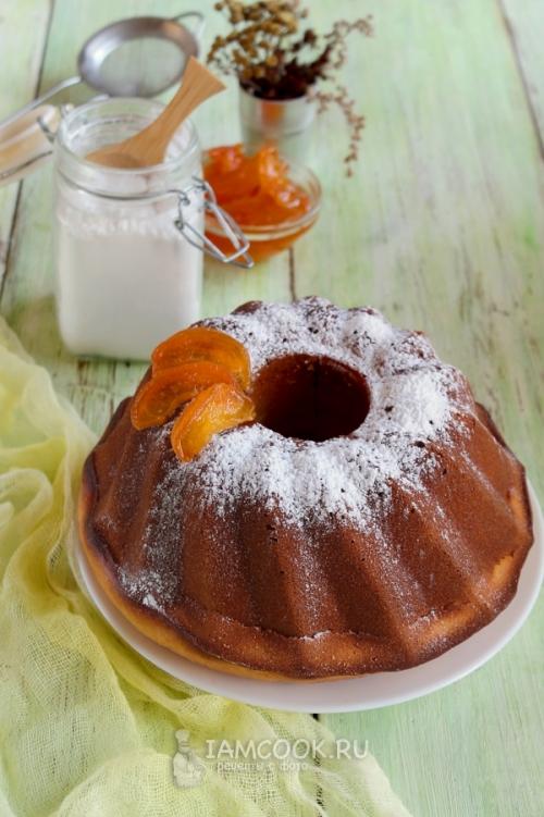 Рецепт кекса на кефире. Пышный кекс на кефире