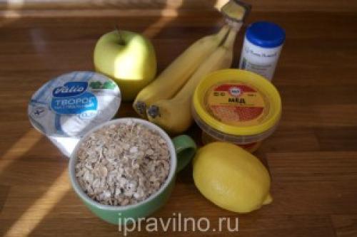 Творожное Печенье пп. Творожное печенье с овсянкой, бананом и яблоком: рецепт с пошаговыми фото