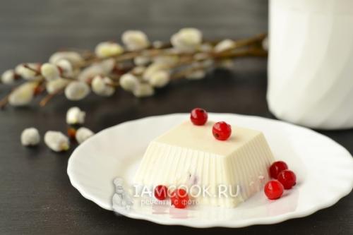 Сметанное желе