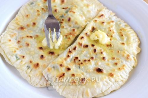 Кутабы с зеленью