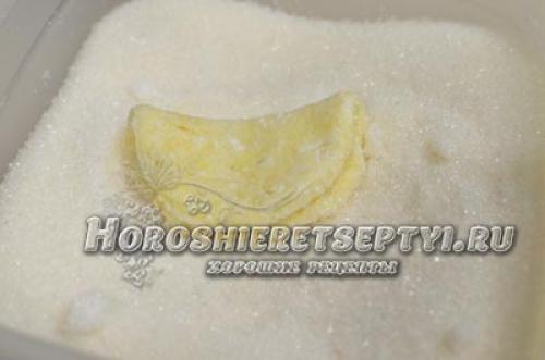 Творожное Печенье ушки. пошаговый рецепт с фото