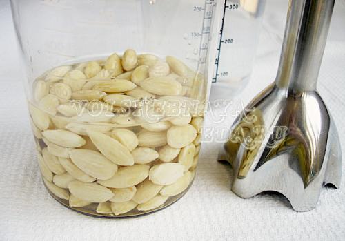 Бланманже. Ингредиенты к рецепту