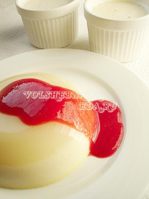 Бланманже. Ингредиенты к рецепту