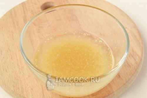 Сметанное желе