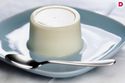 Желе молочное.