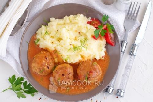 Как приготовить тефтели с рисом. Тефтели с рисом с подливкой