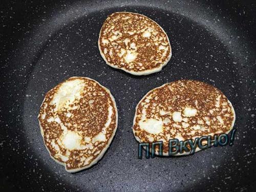 Рецепт сырников пп. Простой рецепт пп-сырников на сковороде
