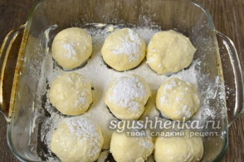 Творожные булочки, как пух за 5 минут. Быстрые булочки как пух за 5 минут