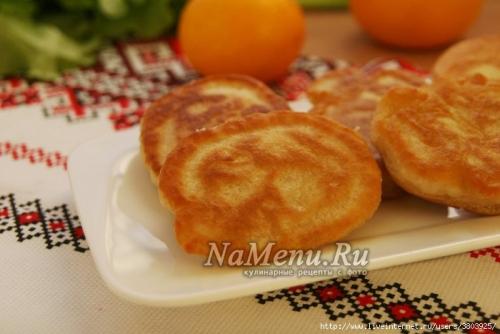 Оладьи на воде рецепт пышные без дрожжей без яиц.