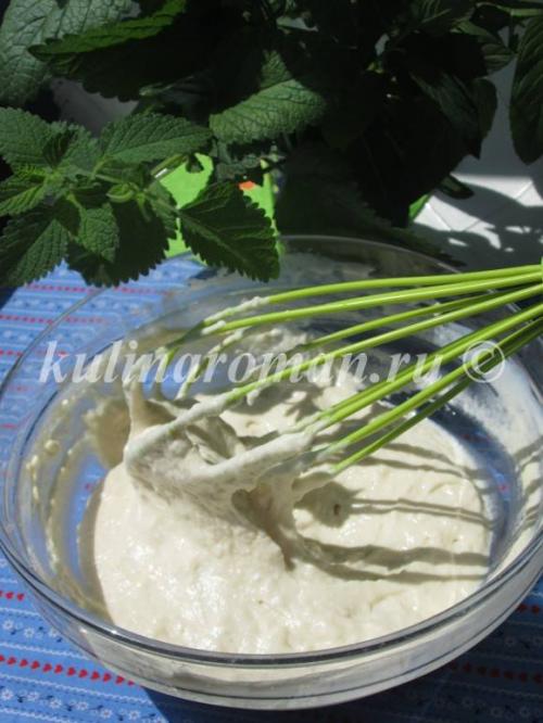 Оладьи на кефире без яиц с разрыхлителем. Ингредиенты: