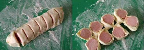 Сосиска в тесте, как завернуть. Как правильно и красиво завернуть сосиску в слоеное и дрожжевое тесто