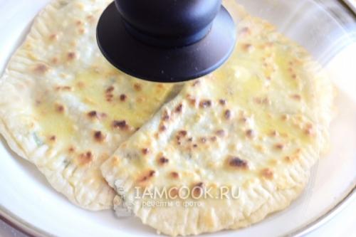 Кутабы с зеленью