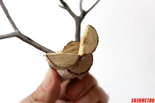 Олень из веток. Сказочные олени из березовых веток к Новому году. Мастер-класс