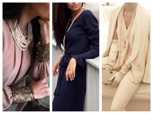 Как носить жемчуг в паре. Как правильно носить жемчуг