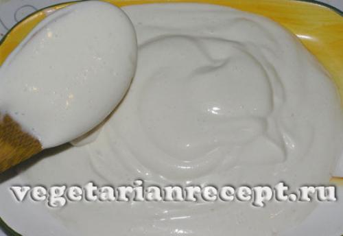 Вегетарианский майонез без молока и яиц. Вегетарианский майонез без яиц (постный): 5 рецептов