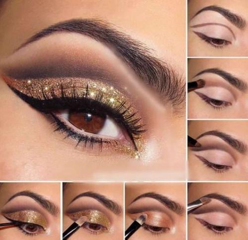 Естественный макияж для брюнеток с карими глазами. Дневной макияж для карих глаз 05 Естественный макияж для брюнеток с карими глазами. Дневной макияж для карих глаз 05