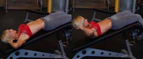 Комплекс упражнений в тренажерном зале для женщин в картинках. Программа тренировок для женщин в тренажерном зале на понедельник