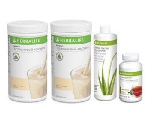 Программа снижения веса Гербалайф усиленная. Программы снижения веса